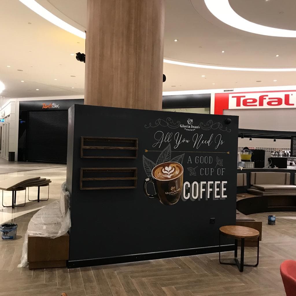 Gloria Jean's - Cafe Layout